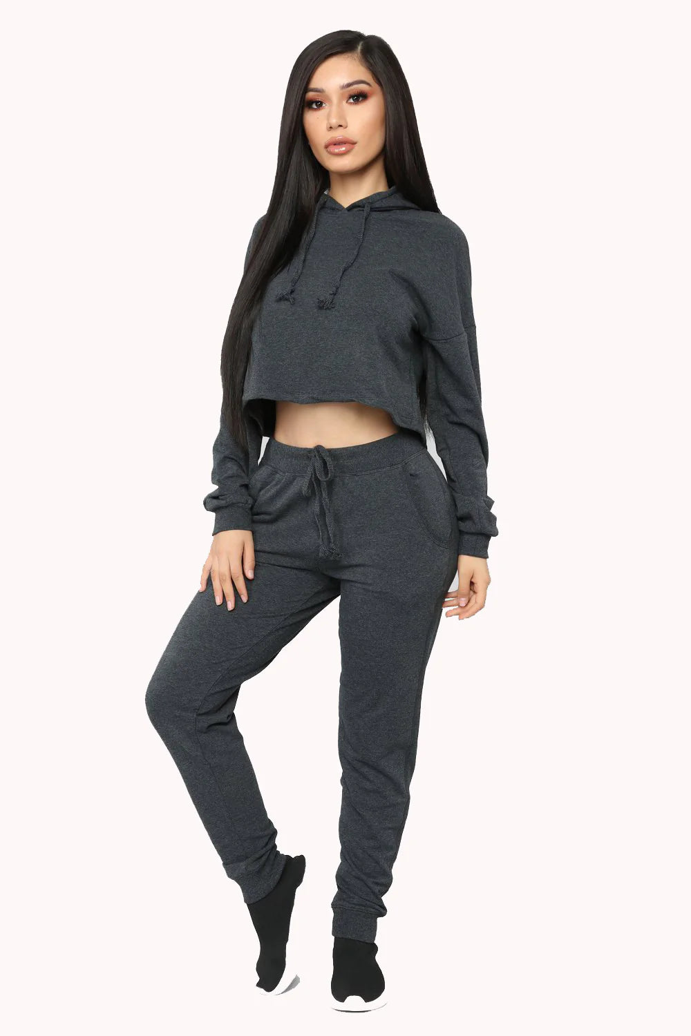 Cropped Comfort (Top and Bottom)